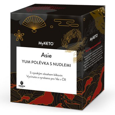 MyKETO Asie Yum polévka s nudlemi 150 g – Zboží Dáma