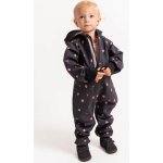 Unuo Batolecí softshellová kombinéza s fleecem Mini Černá Květiny – Zboží Mobilmania