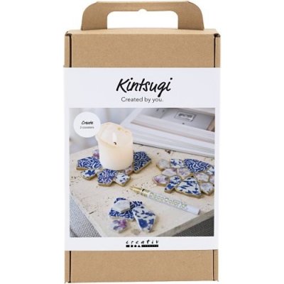 Creative Sada Kintsugi japonská technika opravy porcelánu a keramiky PODTÁCEK – Zboží Dáma