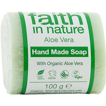 Faith In Nature tuhé mýdlo Aloe Vera 100 g