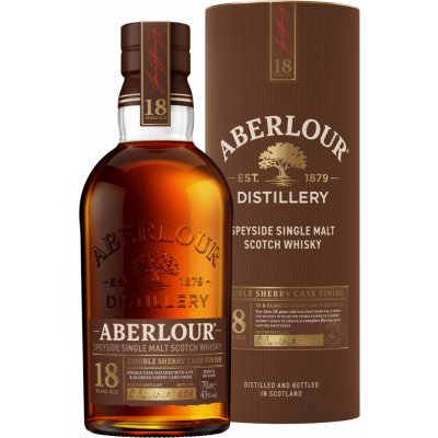 Aberlour 18y Double Sherry Cask Finish 43% 0,7 l (tuba) – Hledejceny.cz