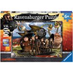 Ravensburger Jak vycvičit draka: Bezzubka a přátelé XXL 100 dílků – Zbozi.Blesk.cz