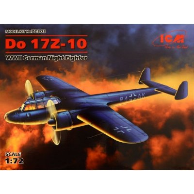 ICM Dornier Do 17Z-10 German WWII Night Fighter 72303 1:72