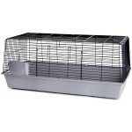 JK ANIMALS klec králík Black šedá 120 x 59 x 52 cm – Zboží Dáma