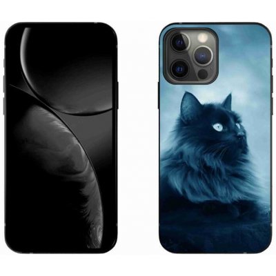 Pouzdro mmCase Gelové iPhone 13 Pro Max 6.7 - černá kočka 1 – Zboží Mobilmania