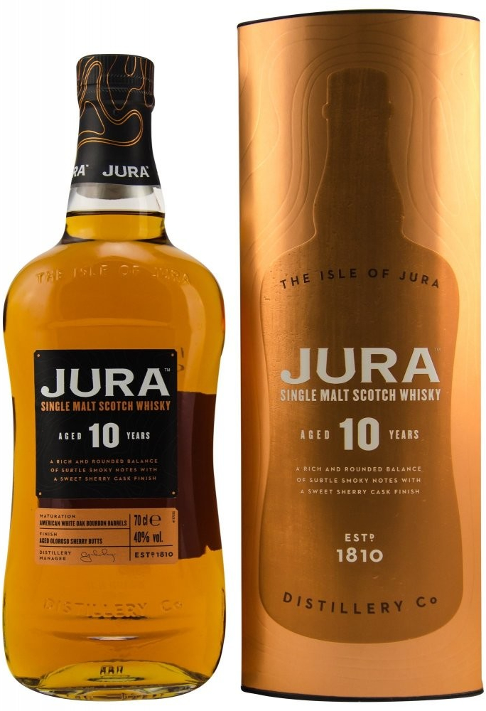 Jura 10y 40% 0,7 l (tuba)