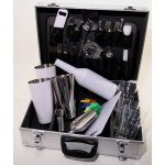 Barmanský kufr - bílý metal – Zboží Mobilmania