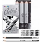Colorino Artist Tužky grafitové v kovové krabičce 12 ks – Zboží Dáma