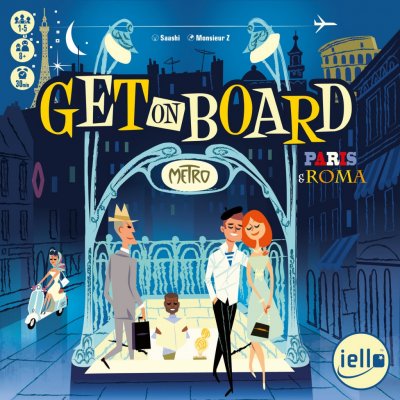 IELLO Get on Board: Paris & Roma – Zboží Mobilmania