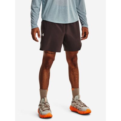 Under Armour pánské funkční kraťasy UA Train Anywhere Shorts-GRY šedo-hnědé