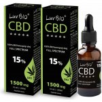 LuvBIO CBD 15 % BIO konopný olej 10 ml – Hledejceny.cz
