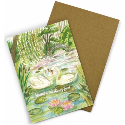 ePipí Svatební přání - Labutě – Zboží Dáma