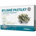 MedPharma BYLINNÉ PASTILKY Bez cukru s islandským lišejníkem 12 ks – Zboží Dáma