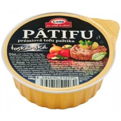 Veto Patifu tofu toskánská Alu 100 g – Hledejceny.cz