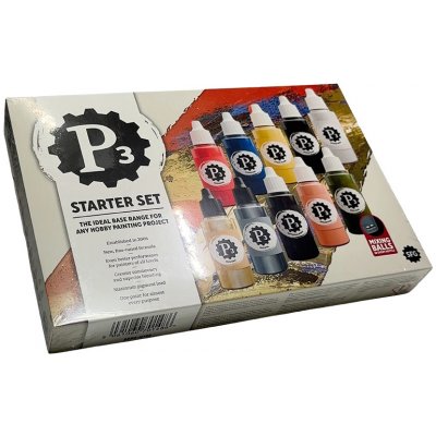 P3 Starter Box of 10 Paints 10 ks 18 ml – Zboží Dáma