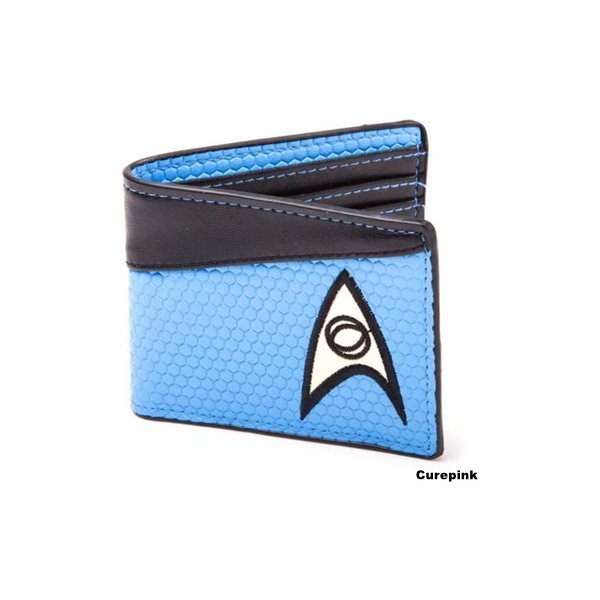Peněženka Peněženka Star Trek Science Logo CurePink modrá