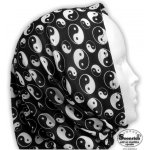 Soonrich sportovní šátek černý jing jang seor039 – Hledejceny.cz