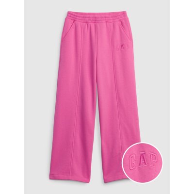 GAP dětské široké tepláky Růžová – Zboží Mobilmania