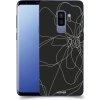 Pouzdro a kryt na mobilní telefon Samsung Pouzdro ACOVER Samsung Galaxy S9 Plus G965F s motivem Line Flower I