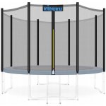 KIDUKU Náhradní ochranná síť na trampolínu Ø 305 cm 8 tyčí černá – Hledejceny.cz