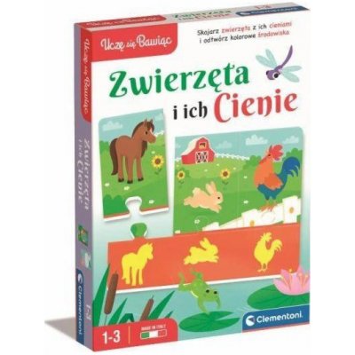 Clementoni učí? si? bavit Zvířata a jejich stíny – Hledejceny.cz