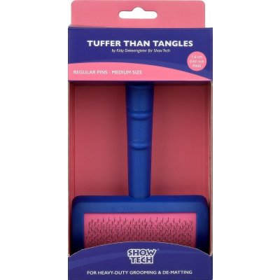 Show Tech Tuffer Than Tangles Regular Medium Slicker Brush – Zboží Dáma