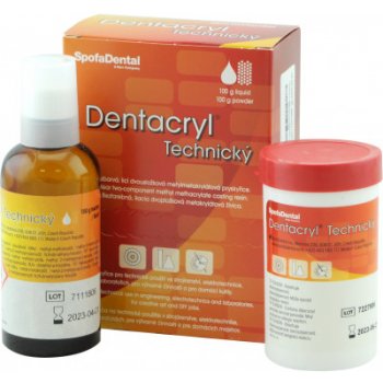 Dentacryl technický Licí pryskyřice 100g + 100g