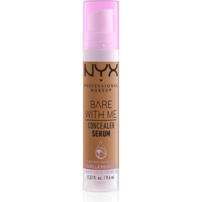 NYX Professional Makeup Bare With Me Concealer Serum Hydratační korektor 2 v 1 09 Deep Golden 9,6 ml – Zbozi.Blesk.cz