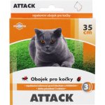 Attack antiparazitární obojek 35 cm – Zboží Dáma