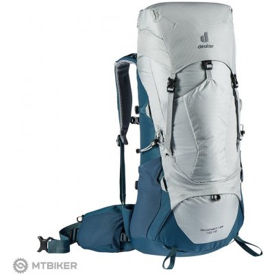 Deuter Aircontact Lite 40+10 šedý/modrý – Zboží Mobilmania