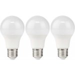 Nedis LBE27A603P3 LED žárovka, E27, A60, 220V, 11W, teplá bílá, 1055lm, 2700K, matná, 3ks LBE27A603P3 – Hledejceny.cz