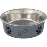 Trixie Miska s potiskem tlapka+kost 400 ml /14 cm – Zboží Dáma