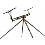 Meccanica stojan na pruty Nick Revolution hnědá kamufláž trubek a černé doplňky na 3 pruty – Zboží Mobilmania