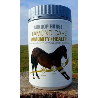 MIKROS Horse Diamond Care Immunity + Health Doplňkové krmivo pro podporu imunity 0.75 kg – Sleviste.cz