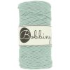 Šňůra a provázek Bobbiny Macrame Cord Duck Egg Blue 3mm 100m