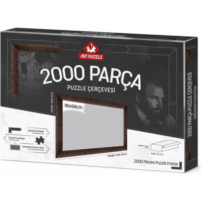 ART PUZZLE Rám 96x68cm Brown – Zbozi.Blesk.cz