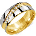 Snubní ocelový prsten pro ženy MARIAGE RRC2050-Z 50 mm Silvego – Zboží Mobilmania