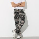 Blancheporte Cargo kalhoty z meltonu šedý maskáčový vzor – Zboží Dáma