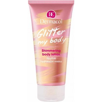 Dermacol Glitter My Body třpytivé hydratační mléko (Shimmering Body Lotion) 200 ml