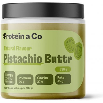 Protein&Co. Pistáciový krém 330 g – Zboží Dáma