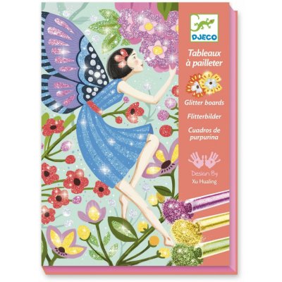 Djeco Pískování třpytivé Kouzelné víly – Zboží Dáma