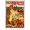 Plakát Cedule Alfons Mucha – Cycles Perfecta, 15 x 21 cm