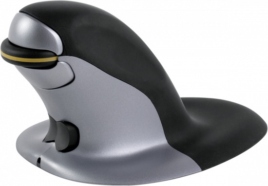 Fellowes Penguin Ambidextrous Vertical Mouse - Large Wireless