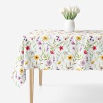 Goldea hranatý teflonový ubrus barevné jarní kvítí 40x40cm – Sleviste.cz