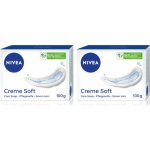 Nivea Creme Soft tuhé mýdlo 2 x 100 g kosmetická sada – Hledejceny.cz