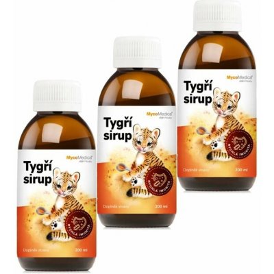 MycoMedica Tygří sirup 3 x 200 ml – Hledejceny.cz