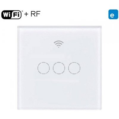 eWeLink bez Nuly Třítlačítkový WiFi & RF – Hledejceny.cz