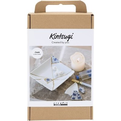 Creative Sada Kintsugi japonská technika opravy porcelánu a keramiky TALÍŘ – Hledejceny.cz