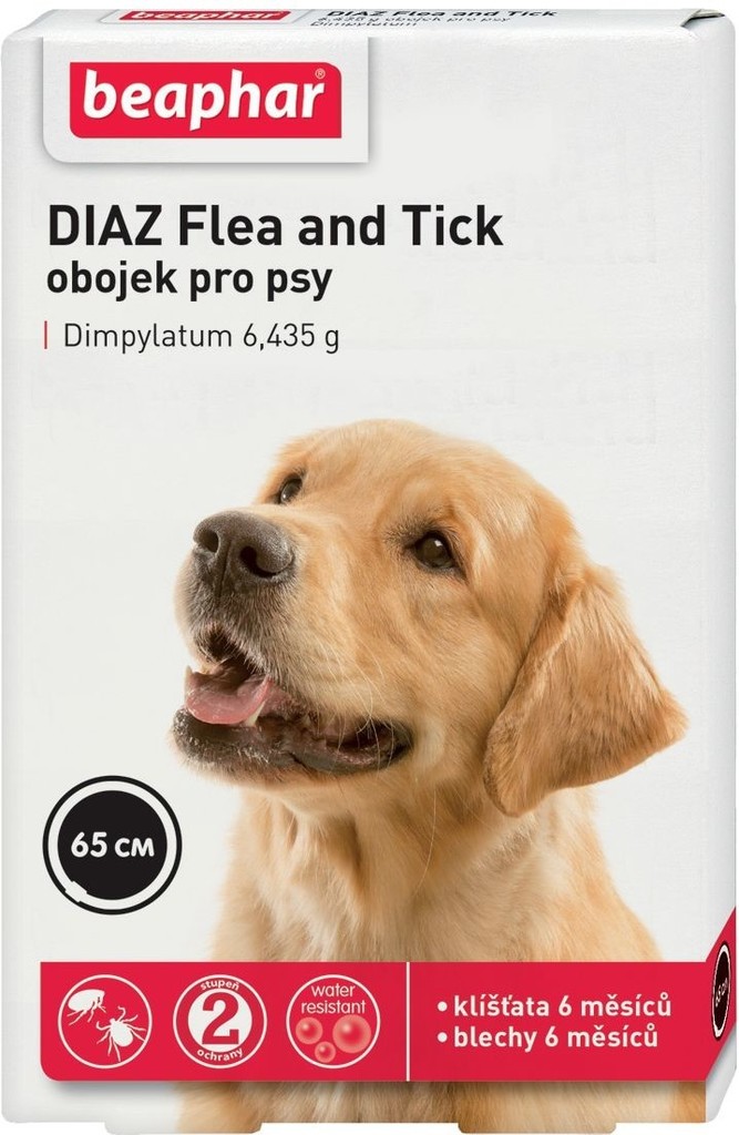 DIAZ antiparazitní obojek pro psy 65 cm