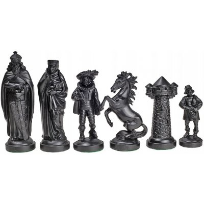 Plastové šachové figurky stylizované ve středověku Sunrise Chess & Games – Zboží Živě